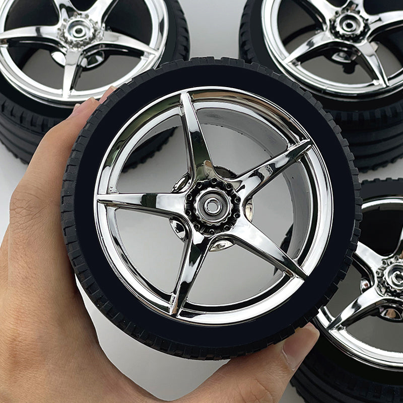 Accessories Wheel Hub Plating Hub Compatible Scale 1:8 Car wheel set