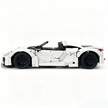 MOC-159171 1:8 Sports Car Porsche 918 Building Block Set 2266pcs Collectible Model Kit with Custom Wheels