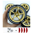 Accessories Wheel Hub Silver Grey  Golden Black Plating Hub Compatible Scale 1:8 Car