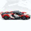 Technic McLaren W1 Classic Racing Livery Supercar Building Blocks Kit, 1:8 Scale Static Race Car Model, 4200+ PCS Adult Collectible Building Set with Paper Instruction Manual