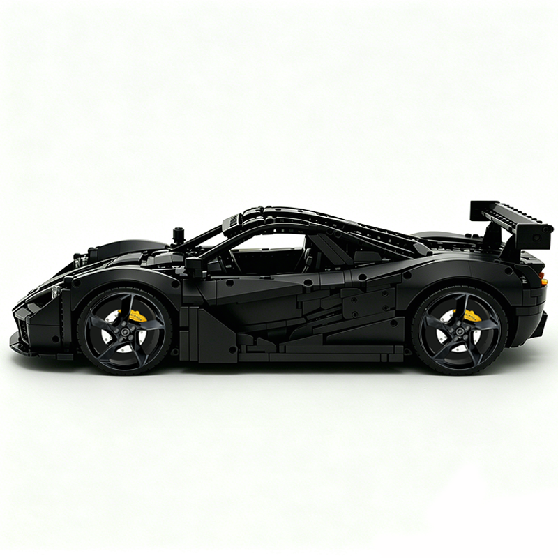 MOC-202525 1:8 Sports Car McLaren F1 GTR Concept Building Block Set 3473pcs Collectible Model Kit with Custom Wheels