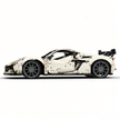 MOC-216686 1:8 Sports Car Corvette ZR1 2025 Building Block Set 3646pcs Collectible Model Kit with Custom Wheels