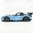 MOC-73939 1:8 Sports Car AMG GT R Black Series Building Block Set 2456 pcs Collectible Model Kit with Custom Wheels