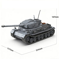 Tiger P VK 45.01P 1531pcs