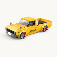 Retro pickup truck assembly blocks 324pcs
