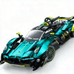 GULY-10658 1:8 Sports Car Aston Martin Valkyrie Building Block Set 3328pcs Adult Collector Collectible Model Kit