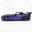 MOC-73939 1:8 Sports Car AMG GT R Black Series Building Block Set 2456 pcs Collectible Model Kit with Custom Wheels