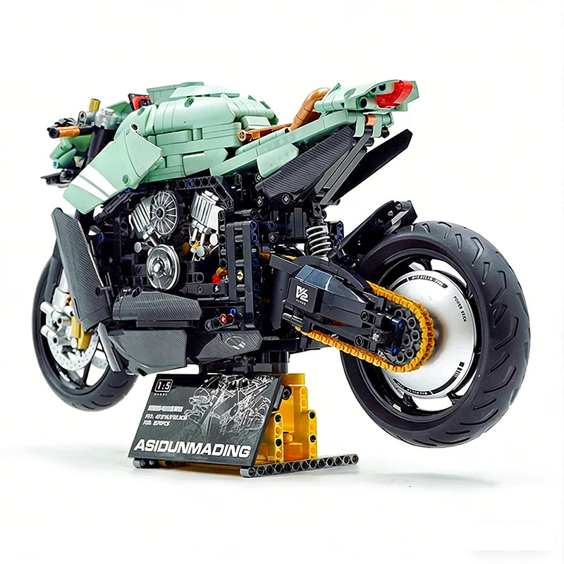 60505 Aston Martin Motorcycle 2176pcs