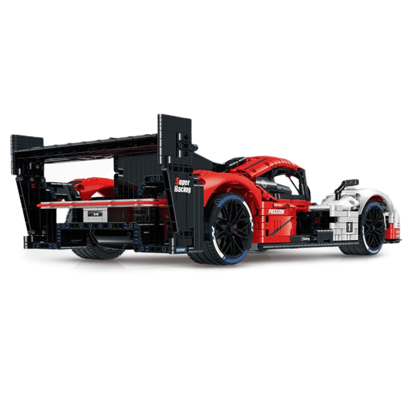 GULY-10615 1:8 Sports Car Porsche 963 Building Block Set 3460pcs Adult Collector Collectible Model Kit