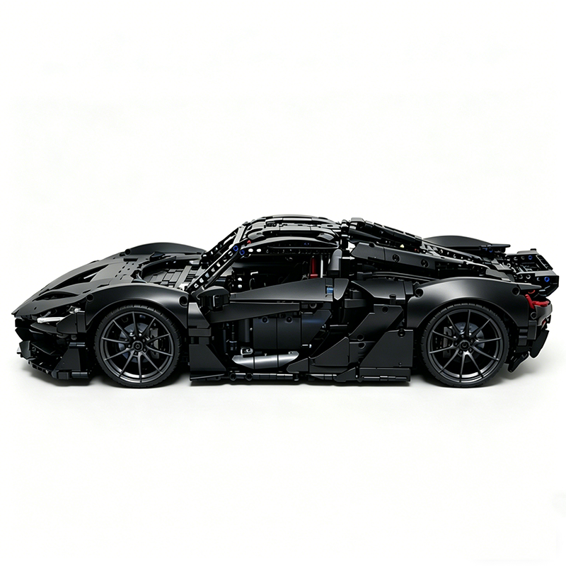 MOC-222472 1:8 Sports Car McLaren W1 Building Block Set 3442pcs Collectible Model Kit with Custom Wheels