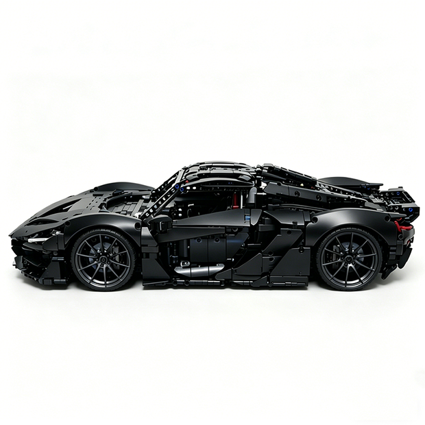 MOC-222472 1:8 Sports Car McLaren W1 Building Block Set 3442pcs Collectible Model Kit with Custom Wheels