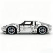 MOC-119000 1:8 Sports Car Lamborghini Miura Concept Building Block Set 3435pcs Collectible Model Kit with Custom Wheels
