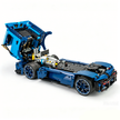 MOC-88792 1:11 Sports Car Race Truck Building Block Set 2064pcs Collectible Model Kit with Custom Wheels