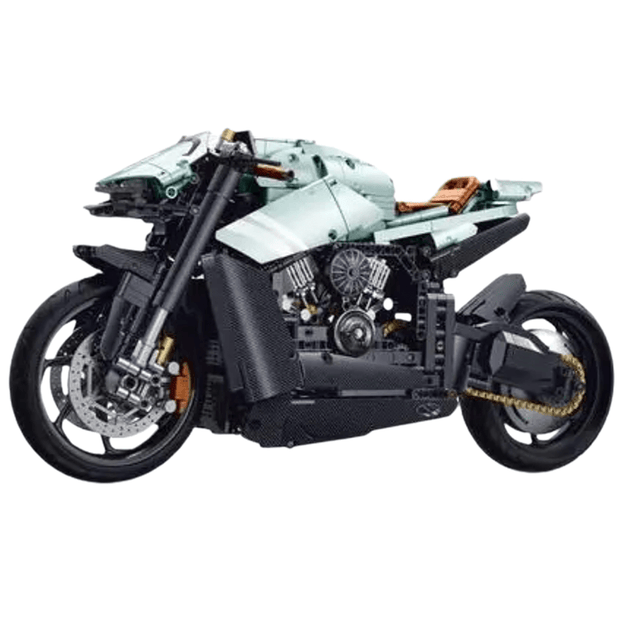 60505 Aston Martin Motorcycle 2176pcs