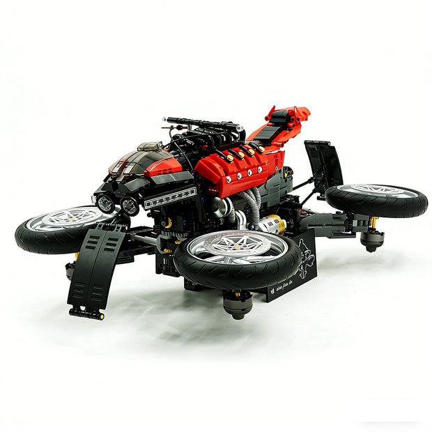 JD033 Lazareth Flying Motorcycle 2223pcs