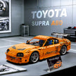 Official Licensed Toyota Supra A80 1:8 Scale Building Block Car | 4508 Pieces Ultimate Sports Car Model Kit