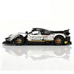 MOC Pagani Zonda 1:8 Model Hypercar Building Blocks Bricks | 3400 Pieces Ultimate Sports Car Model Kit