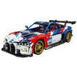 Small Angle-JD040 1:8 Sports Car BMW M4 Building Block Set 4556pcs Adult Collector Collectible Model Kit