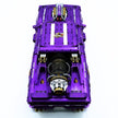 GULY-10637 1:8 Sports Car Dodge Challenger Custom Purple Building Block Set 3751pcs Adult Collector Collectible Model Kit