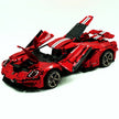 TGL-T5042 1:8 Sports Car Ford GT Custom Painted Red Building Block Set 3056pcs Adult Collector Collectible Model Kit