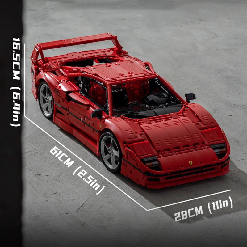 Gighly Significant Supercar F40 Model Building Blocks 4025pcs