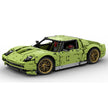 MOC-119000 1:8 Sports Car Lamborghini Miura Concept Building Block Set 3435pcs Collectible Model Kit with Custom Wheels