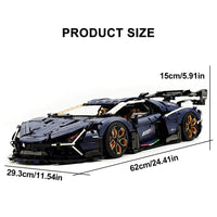 imited-Edition Starry Sky Color Supercar Model 4105pcs
