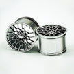 GULY 1# Wheel Rims, 1:8 Scale Building Block Rims, Compatible with Technic 42115 42083 Car Model, MOC Replacement Parts, 5 Colors Available, Rims Only or Rims with Tires Option