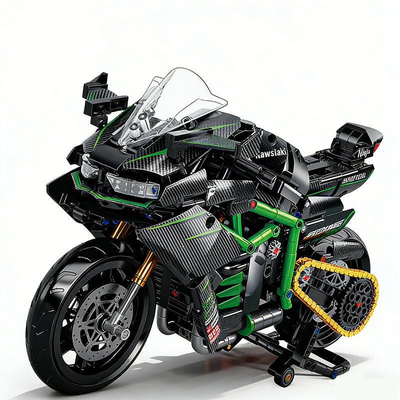 H2 Motorcycle Mechanical Building Blocks
