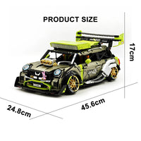 RC Classic British Car Model Building Blocks 2549pcs