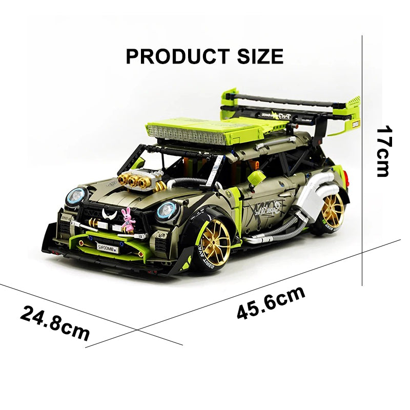 RC Classic British Car Model Building Blocks 2549pcs