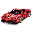 CADA-C61043 1:8 Sports Car Pista 488 – Static Version Building Block Set 3236pcs Adult Collector Collectible Model Kit