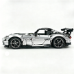 MOC-73939 1:8 Sports Car AMG GT R Black Series Building Block Set 2456 pcs Collectible Model Kit with Custom Wheels
