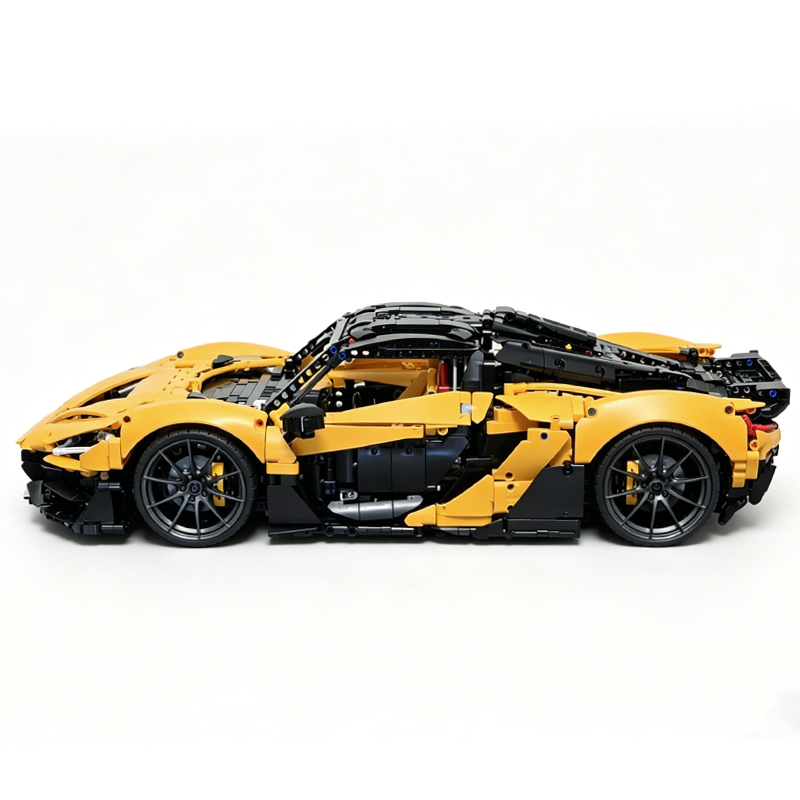 MOC-222472 1:8 Sports Car McLaren W1 Building Block Set 3442pcs Collectible Model Kit with Custom Wheels
