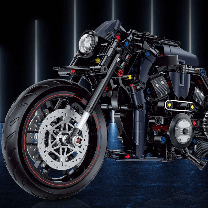 60517 Night Luther Motorcycle Building Blocks 623pcs