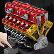 The Ultimate Italian Supercar V12 Engine 4718pcs