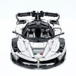 CADA-C61505 1:8 Sports Car LaFerrari Custom Sliver Building Block Set 4739pcs Adult Collector Collectible Model Kit