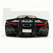 MOC Technic Supercar Building Blocks Set, 1:8 Scale Chameleon Black-Red Static Race Car Model Kit, 4200+ PCS Adult Collectible Building Bricks , Steering & Magnetic Swan Door, Paper Manual Included