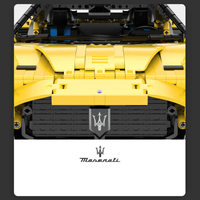 Maserati MC20 Hypercar Model Builidng Blocks 3399pcs