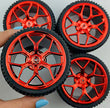 4PCS Wheels CADA Crafted Wheel Hub Accessories Wheel Compatible Scale 1:8 Car