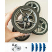 Accessories Wheel Hub Silver Grey  Golden Black Plating Hub Compatible Scale 1:8 Car