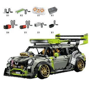 RC Classic British Car Model Building Blocks 2549pcs