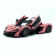 TGL-42172 1:8 Sports Car McLaren P1 Custom Pink Building Block Set 3895pcs Adult Collector Collectible Model Kit