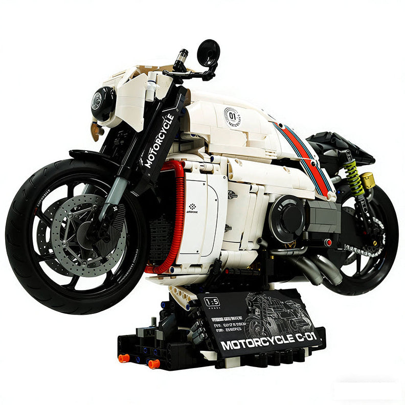 60520 Transformable Motorcycle Lotus C-01 2586pcs