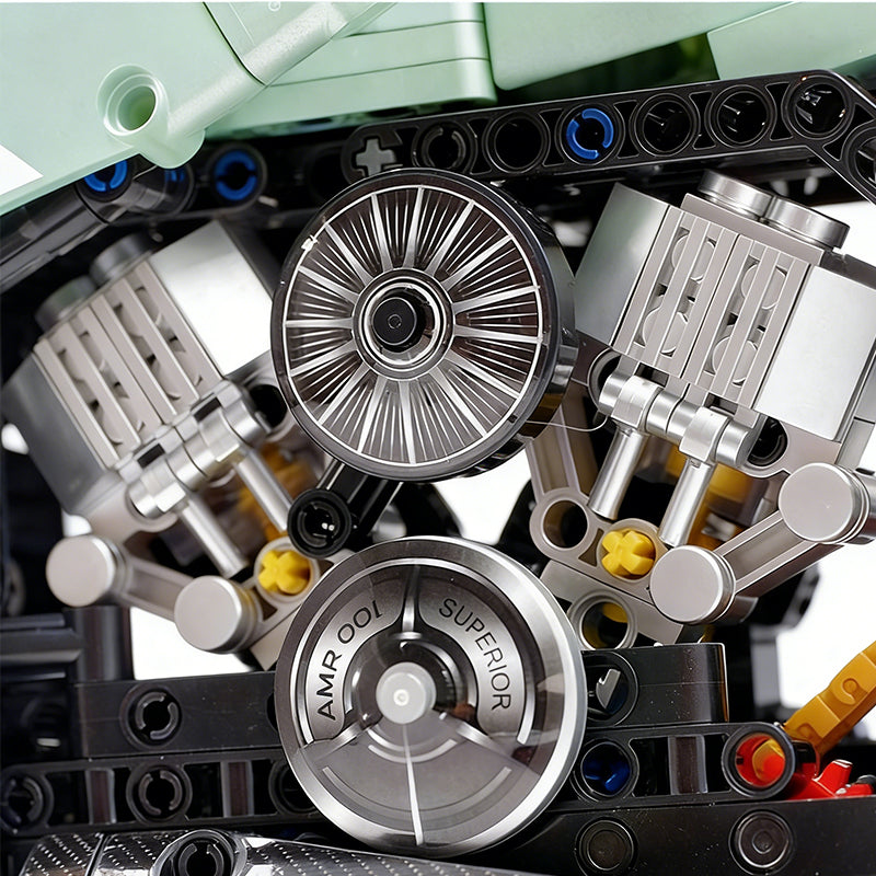 60505 Aston Martin Motorcycle 2176pcs