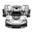 CaDA C61503W Mercedes-AMG ONE Builidng Block Set, 1:8 Mercedes AMG Speed Champion Brick Model with Ejection Start Gameplay, Super Car Collection Toy Sets for Adults