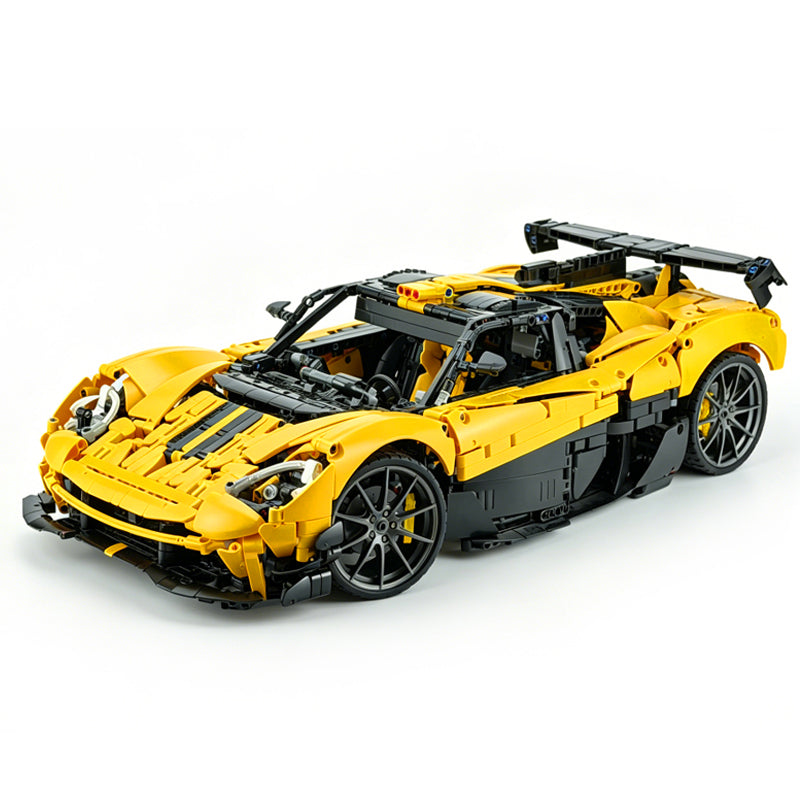 MOC-215951 1:8 Sports Car Gordon Murray Automotive T.50s Building Block Set 3427pcs Collectible Model Kit with Custom Wheels
