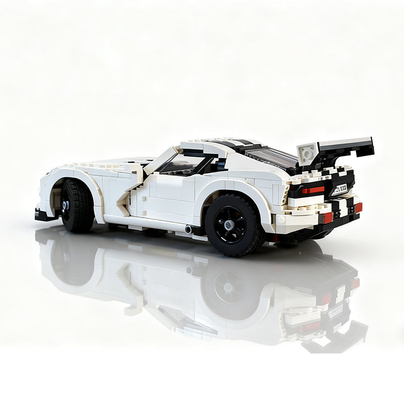 MOC 120125 Crafted White Technical 10 in 1 Super Sport Vehicle 10295 Blocks Bricks