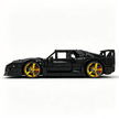 MOC-140404 1:8 Sports Car Ferrarі F40 Building Block Set 3603pcs Collectible Model Kit with Custom Wheels