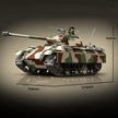 100252 Leopard Tank Building Blocks 2135pcs